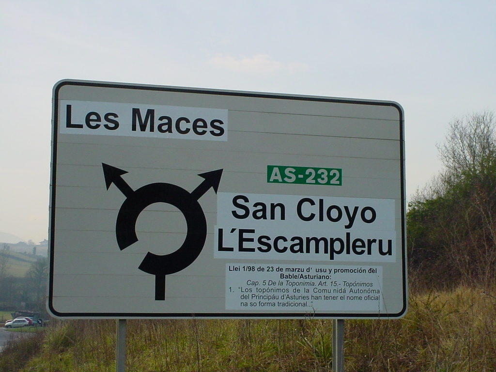 cartel Les Maces